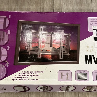 Vintage Universal Tilt Wall Mount for 37-50 Inch Flat Panel TVs 132 Lbs - Image 1 of 4