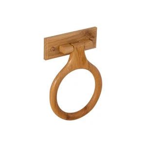 Dalton Towel Ring, Wall-Mounted, Sturdy Solid Wood, Easy Installation, For Ba... - Picture 1 of 8