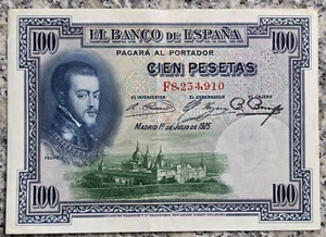 Billete España 100 Pesetas 1925, - Imagen 1 de 2