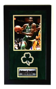 Robert Parish Autographed Celtics 8x10 Framed JSA COA - Picture 1 of 4