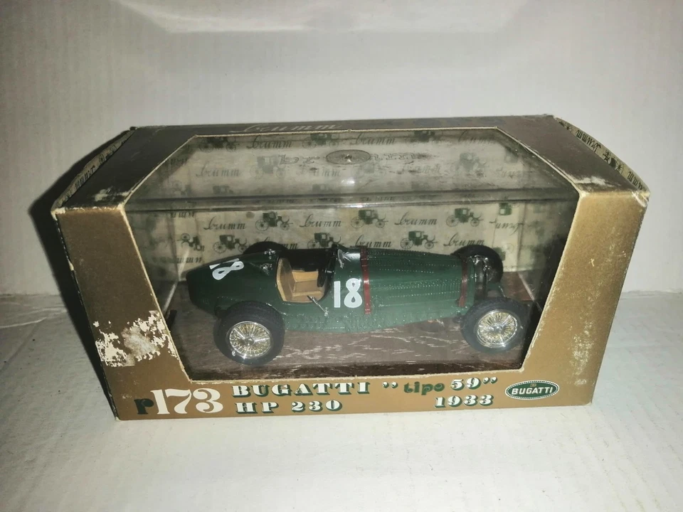 BUGATTI TIPO59' 1933 R173 BRUMM SCALA 1/43 - Immagine 1 di 1