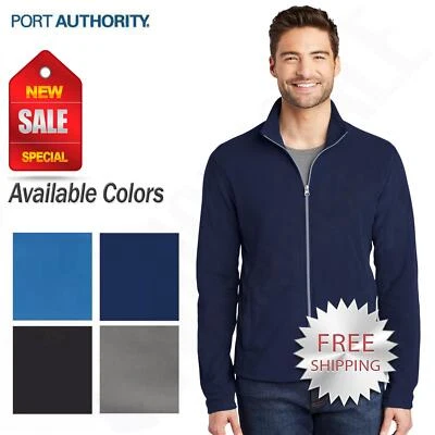 Port Authority Men's Full Zip Lightweight Microfleece Jacket F223 - Image 1 of 3