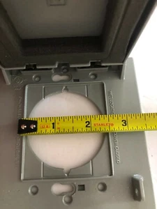 NEW -Die Cast Self-Closing Weather-Resistant Device-Mount Cover - Picture 1 of 6