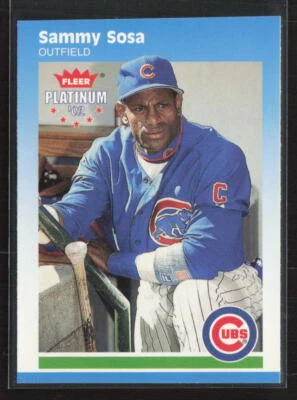 2002 Fleer Platinum #34 Sammy Sosa - Image 1 of 2