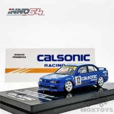 INNO 1:64 NISSAN PRIMERA (P10) #12 CALSONIC JTCC 1994 Model Car