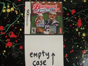 Backyard Football Atari Nintendo DS Empty Case only - Picture 1 of 3