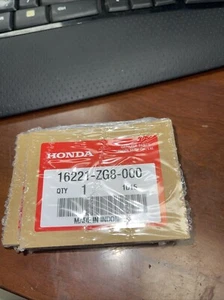 (5 PC LOT) GENUINE HONDA CARBURETOR GASKET 16221-ZG8-000 *FREE SHIPPING* - Picture 1 of 2