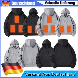 Männer Winter Warme Hoodies Elektrische USB Heizung Pullover Beheizte Kleidung- - Bild 1 von 26