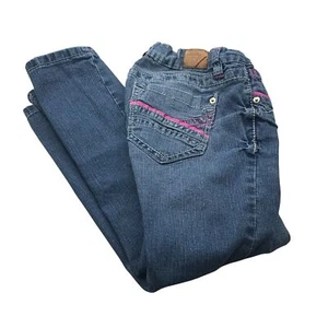 Unionbay Girl's 12 Reg Blue Jeans Adjustable Waist Excellent Preowned Condition - Picture 1 of 12