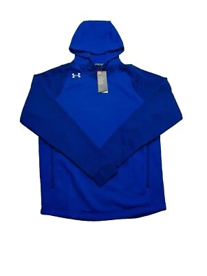 Nuevo suéter con capucha Under Armour XL polar Cold Gear para hombre Dynasty azul real  Foto 1 de 4
