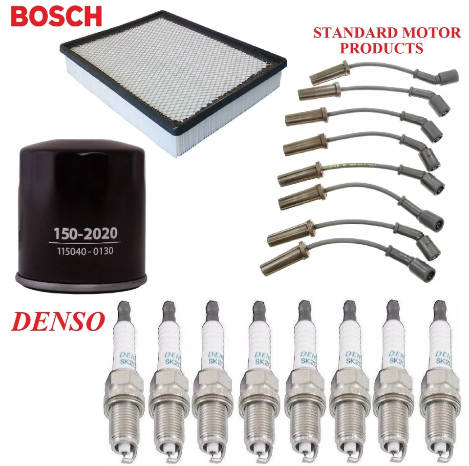 Kit de afinación filtros bujías cable para GMC SIERRA 2500 HD V8; 6,0 L 2009-2015 Foto 1 de 1