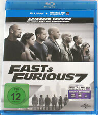 Blu-ray - Fast & Furious 7 - Dwayne Johnson - TOP - kostenloser Versand