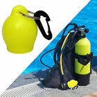 Snorkel Regulator Mouthpiece Cover Scuba Octopus Holder with Clip Yellow
