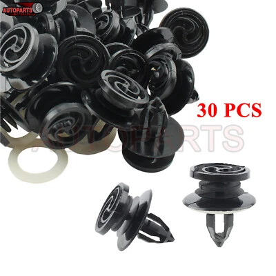 30 Pcs Trim Panel Retainer Clips with Sealer Fits Volkswagen 8E0-868-243 - Image 1 of 4