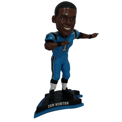 Cam Newton Carolina Panthers Exclusive Dab Bobblehead NFL BLUE #/72 Auburn Cover