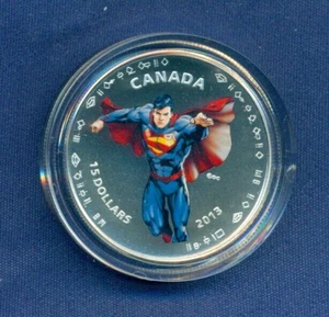 2013 $15 FINE SILVER COIN SUPERMAN 75TH ANNIVERSARY LIMITED ED. 14023/15 000 - Bild 1 von 11