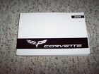 2005 Chevy Corvette Owner Owner's Manual User Guide 6.0L V8 Coupe Convertible