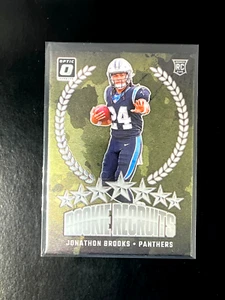 2024 Panini Donruss Optic - Rookie Recruits Jonathon Brooks #13 (RC) - Picture 1 of 2