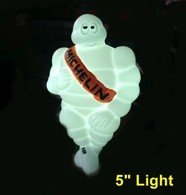 5" Michelin Man Doll + LED Figure Bibendum Advertise Tire Collectibles Truck - Image 1 of 4