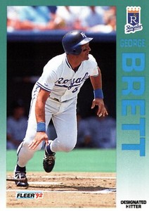 GEORGE BRETT MAJOR LEAGUE BASEBALL CARDS - PICK FROM LIST