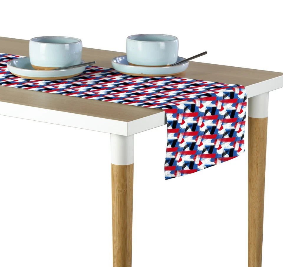 Brush Strokes Table Runners  12"x72" or 14"x108" - Image 1 of 1