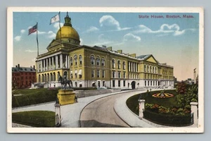 Boston Massachusetts Vintage Postcard - Picture 1 of 2