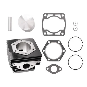 Top End Rebuild Kit Cylinder & Piston for EZGO 2 Cycle Gas Golf Cart 1976-1988 - Picture 1 of 12