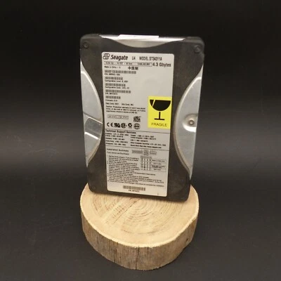 IDE FESTPLATTE SEAGATE U SERIES 4 4.3GB 5400U/min PATA ATA IDE ST34311A 3.5'' - Bild 1 von 3