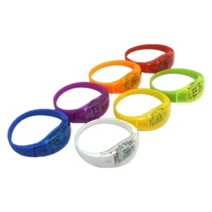 LED Glow Bracelets for Music Concert Halloween Christmas Birthday Party Favor - Picture 1 of 8