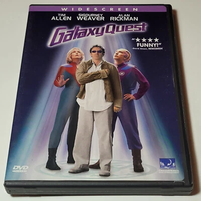 Galaxy Quest (DVD, 2000) Tim Allen Sigourney Weaver Alan Rickman Free Shipping - Image 1 of 3