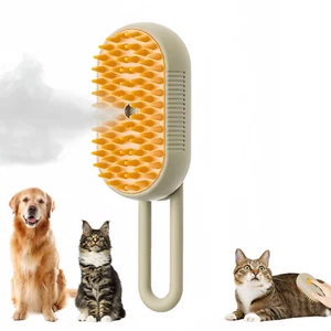 Steam Hair Brush for Cats & Dogs Grooming & Hair Removal Prevent Flying Hair  - Picture 1 of 22