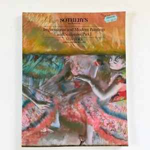 Sothebys Impressionist Modern Paintings Sculpture Part I Nov 1988 Catalog Book - Imagen 1 de 16