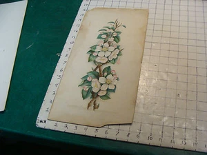 vintage PAINTING of Flowers, very well done, SIGNED - Picture 1 of 4