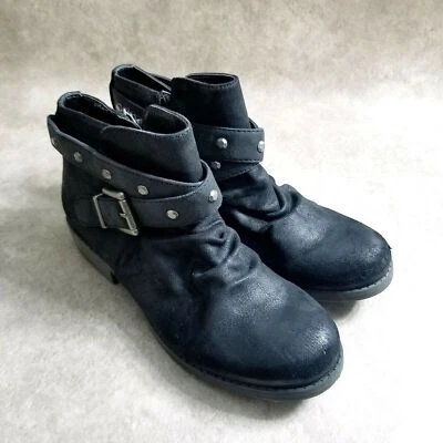 Botines negros con tachuelas White Mountain Savant W29835 talla 6,5 para mujer Foto 1 de 4