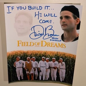 1989 FIELD OF DREAMS John Jon Kinsella Dwier Brown signed 8 X by 10 glossy photo - Picture 1 of 2