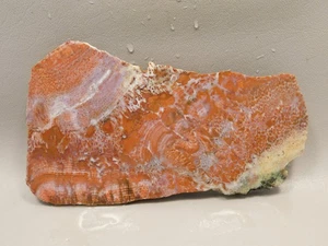 Red Agate Pseudomorph Stone Slab Lapidary Rough Rock #O1 - Picture 1 of 6
