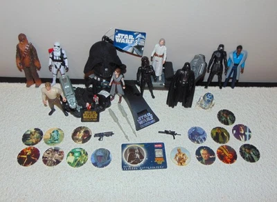 Star Wars Action Figures, Action Fleet, Force Link, Tazos Mixed Bundle, Lot VGC - Image 1 of 4