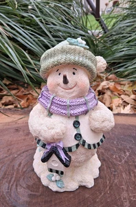 Vintage Young’s Holiday Snowman Figurine - Picture 1 of 4