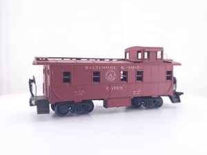 *READ Athearn HO Scale Caboose Train Car Baltimore Ohio B & O C 1769 Red Cupola - Picture 1 of 11