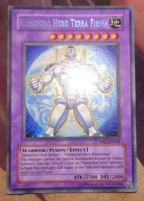 Yu-Gi-Oh! Elemental Hero Terra Firma Pp02-En009 Premium Pack 2 Unlimited - Image 1 of 2