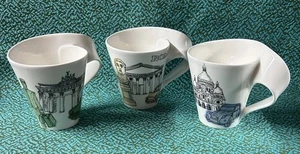 Villeroy & Boch New Wave European Cities Kaffeetasse 3er Set - Bild 1 von 16