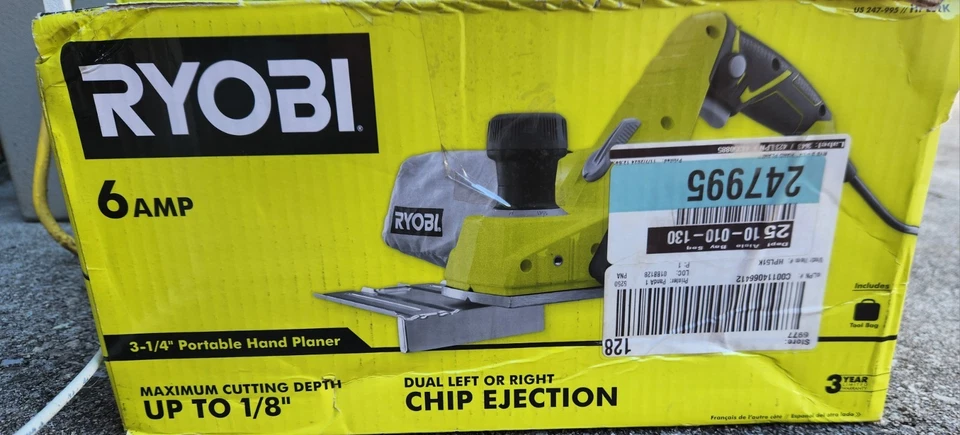 Ryobi 6 Amp Portable Hand Planer HPL52K - Image 1 of 1