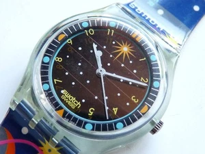 Rare Solar Model, Commemorative 1St Model Swatch 1995 Planetarium Part Number Sr - Picture 1 of 10