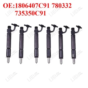 Inyector de combustible 6 piezas 806407C91 780332 735350C91 para motor Navistar DT466- - Imagen 1 de 2