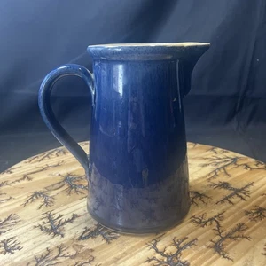 Vintage Denby Steinzeug Made in England Blau Krug Kanne  - Bild 1 von 7