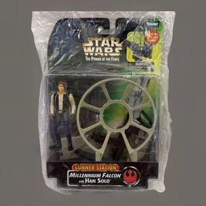 Star Wars GUNNER STATION HALCÓN MILENARIO CON HAN SOLO Figura 1997 NUEVO - Imagen 1 de 4