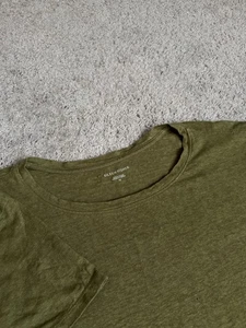Eileen Fisher T-Shirt Bio Leinen grün Damen 1X - Bild 1 von 5