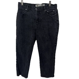Harley Davidson Vintage Bootcut Black Jeans Women size(10 Petite) - Picture 1 of 8