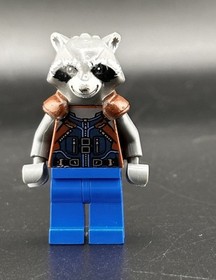 Lego Rocket Raccoon Minifigure 76079 sh0384 sh384 Marvel Super Heroes