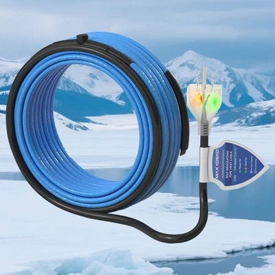 MAXKOSKO Dual Lights Heat Tape – Easy Installation